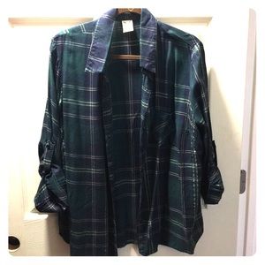 Lightweight “flannel” shirt